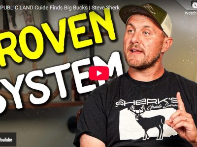 How a PUBLIC LAND Guide Finds Big Bucks — Featuring Steve Sherk